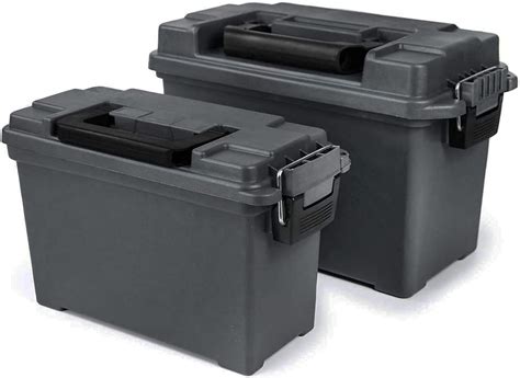 plastic vs metal ammo box|waterproof ammo storage containers.